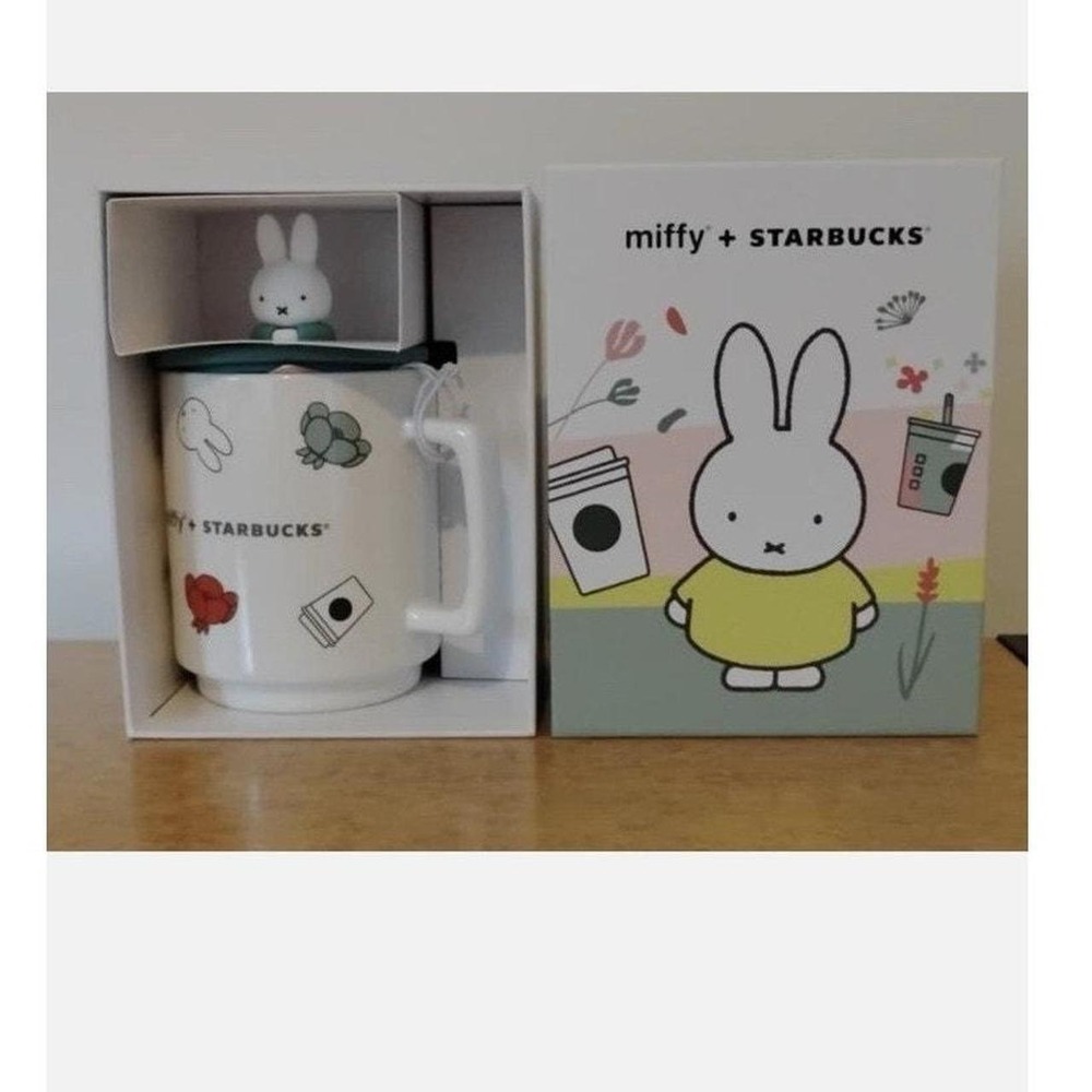 2026 Starbucks x Miffy Ceramic Mug 14 oz NWB Hello Kitty Collab
